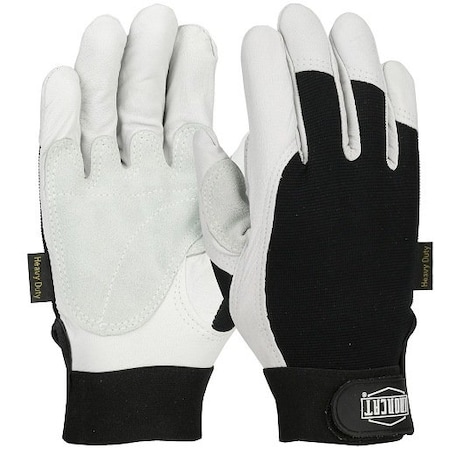 West Chester Gloves Gloves, Size XL, Ironcat 86550 Heavy-Duty Goatskin Palm -1 Pair, Reinforced Palm and Thumb 86550/XL
